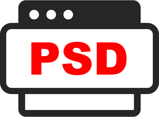 Website Psd File Icon