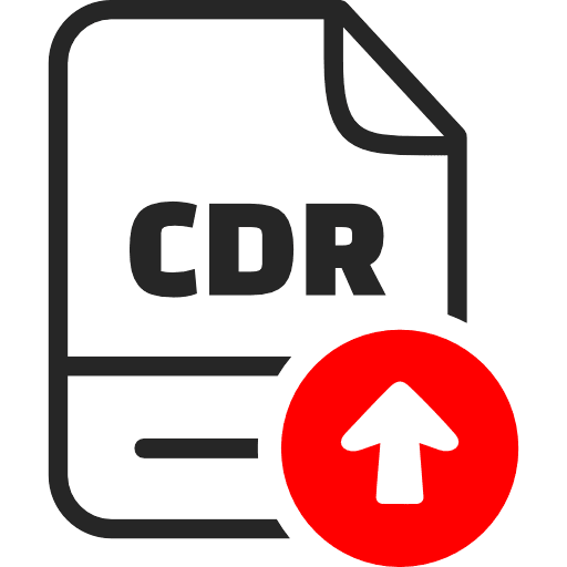 Upload Cdr Icon