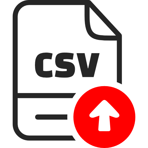 Upload Csv Icon