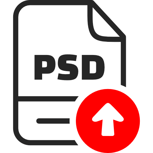 Upload Psd Icon