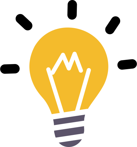 Light Bulb Color Icon