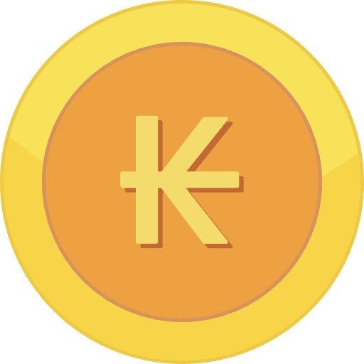 Gold Coin Laos Kip Icon