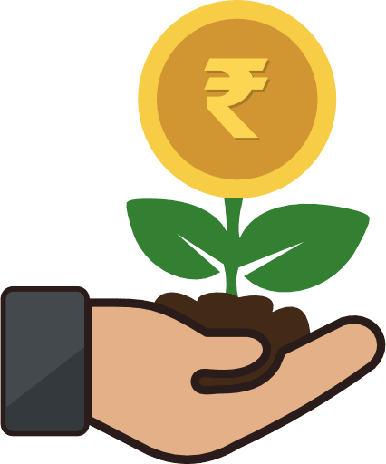 Investment Rupee Color Icon