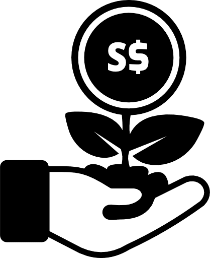 Investment Singapore Dollar Icon