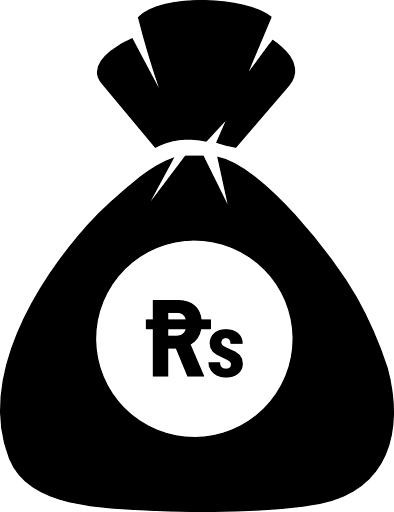 Money Bag Pakistan Rupee Icon