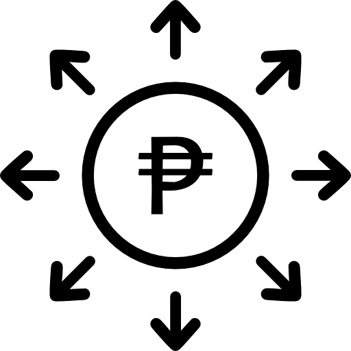 Philippine Peso Investment Diversification Icon