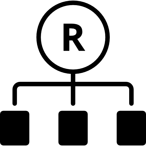 South African Rand Money Allocation Icon