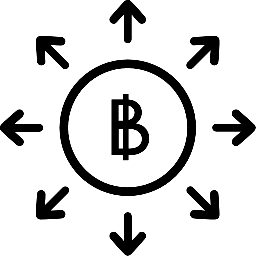 Thailand Baht Investment Diversification Icon