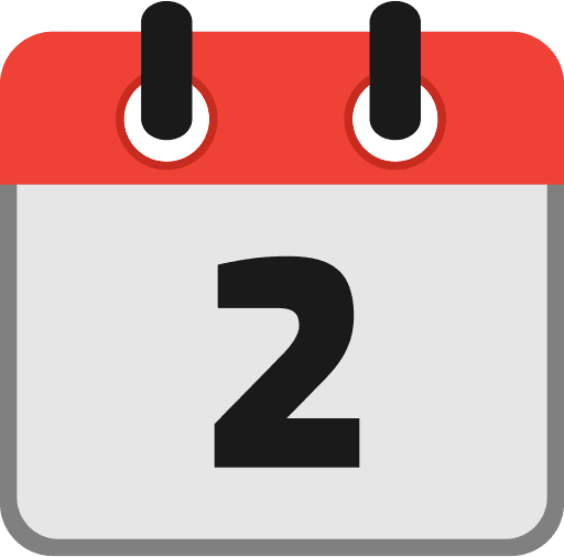 Calendar Date 2 Icon