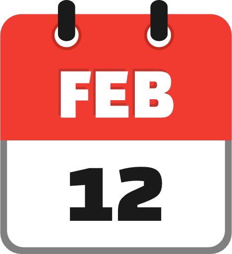 February 12 Icon