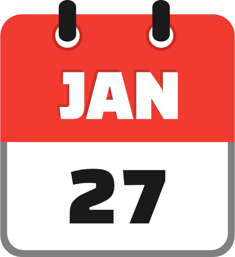 January 27 Icon