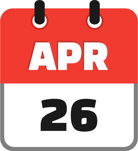 April 26 Icon