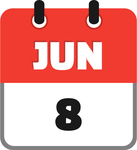 June 8 Icon