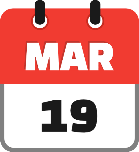 March 19 Icon