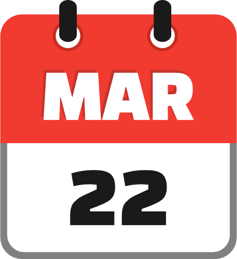 March 22 Icon