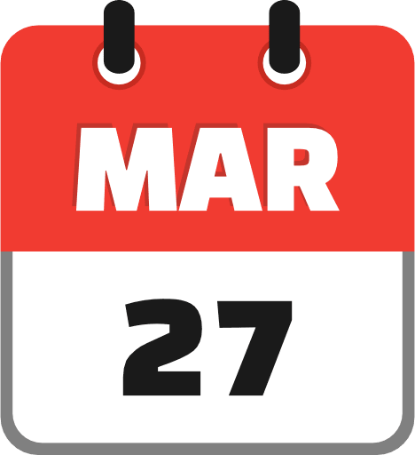 March 27 Icon