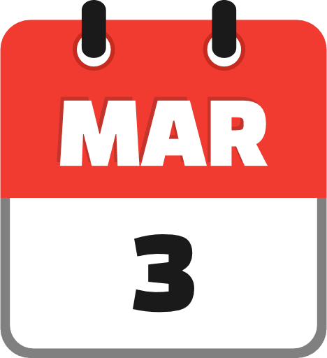 March 3 Icon