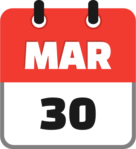 March 30 Icon