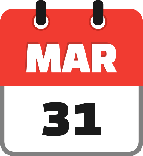 March 31 Icon