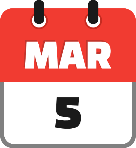 March 5 Icon