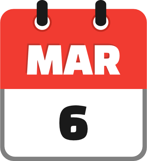 March 6 Icon