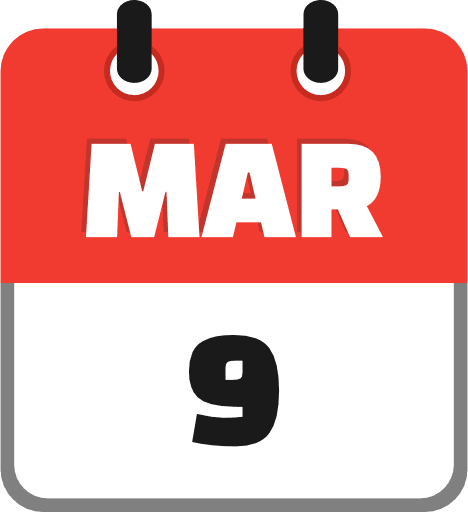 March 9 Icon