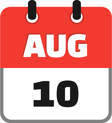 August 10 Icon