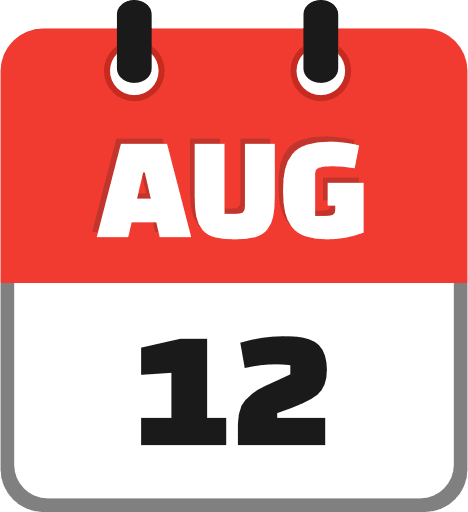 August 12 Icon