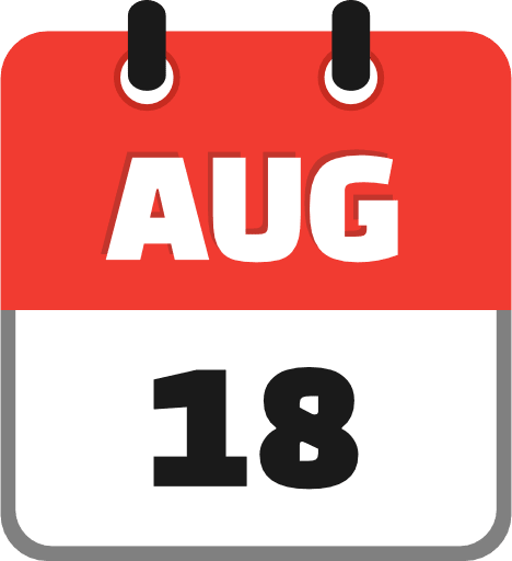 August 18 Icon