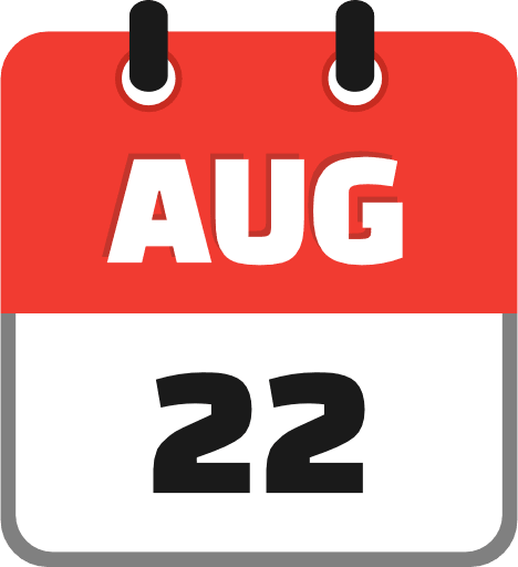 August 22 Icon