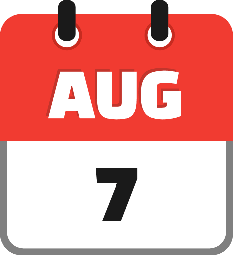 August 7 Icon