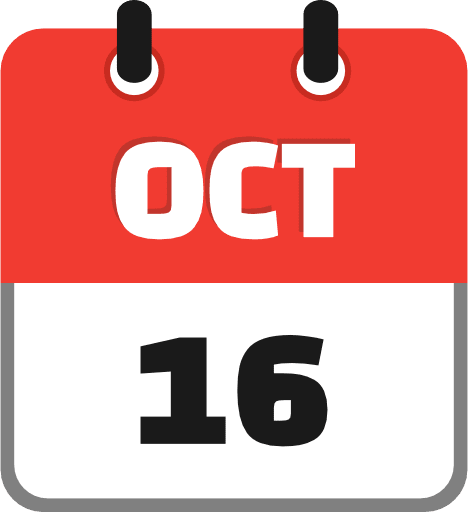 October 16 Icon