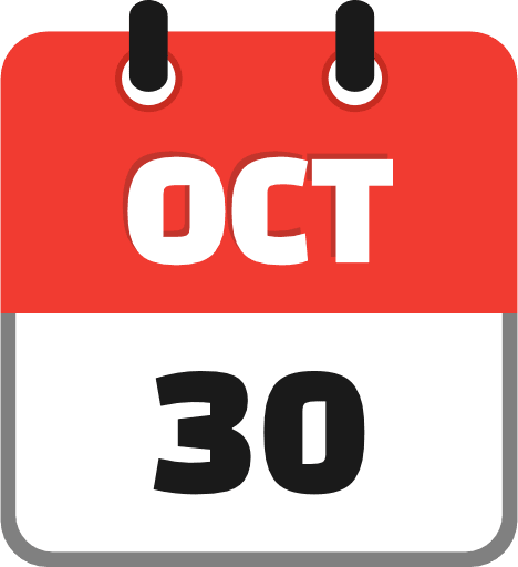 October 30 Icon