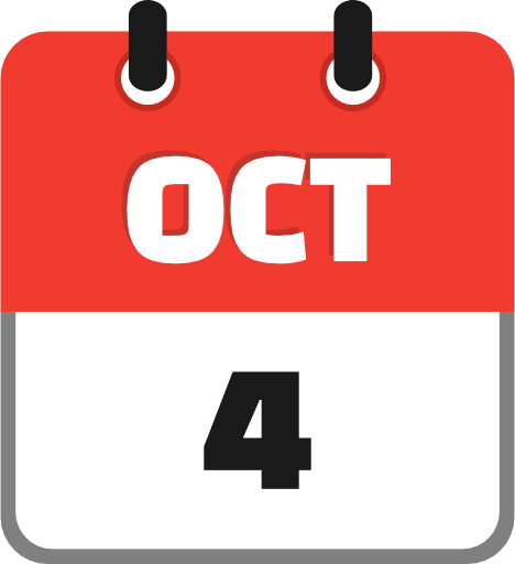 October 4 Icon