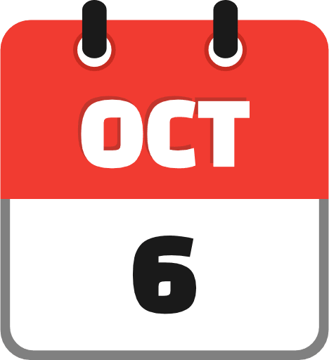 October 6 Icon