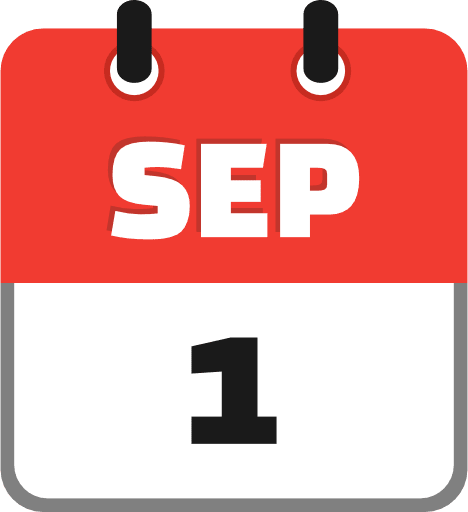 September 1 Icon