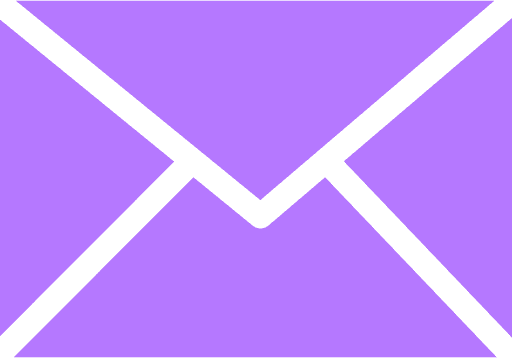 Purple Mail Icon