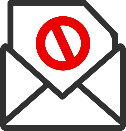 Spam Email Mail Icon