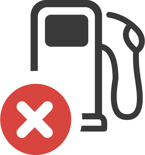 No Petrol Icon