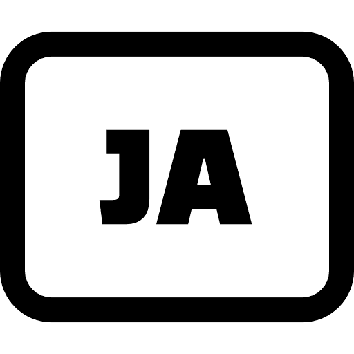 Ja Language Icon