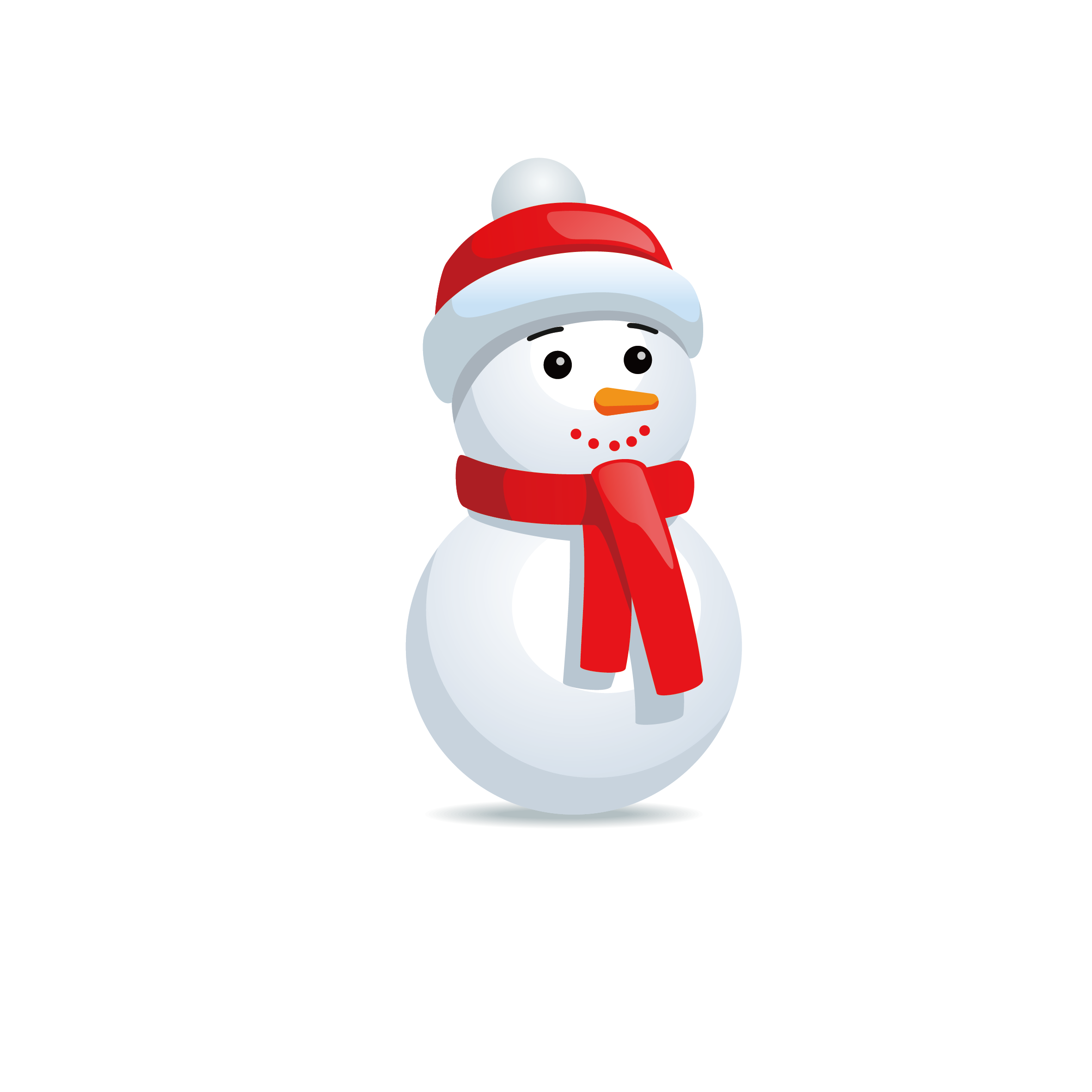 Snowman Vector Design Christmas Icon Free Download PNG HD Icon