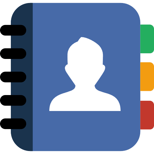 Contact Book Color Icon