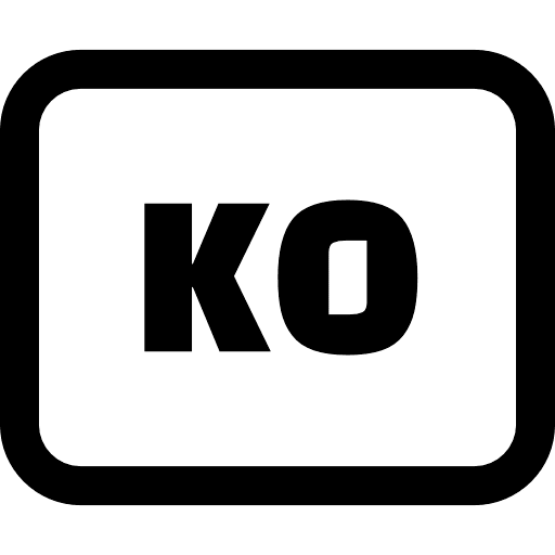 Ko Language Icon