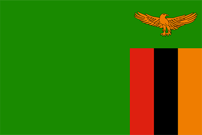 Zambia Flag Icon