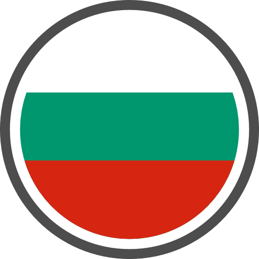 Bulgaria Flag Round Circle Icon