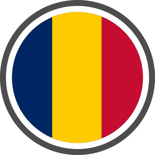 Chad Flag Round Circle Icon