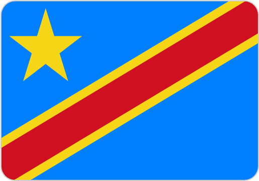 Democratic Republic Of The Congo Flag Icon