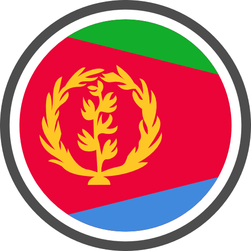 Eritrea Flag Round Circle Icon