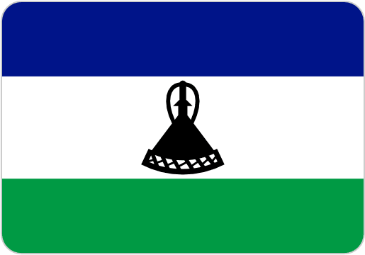 Lesotho Flag Icon