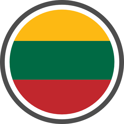 Lithuania Flag Round Circle Icon